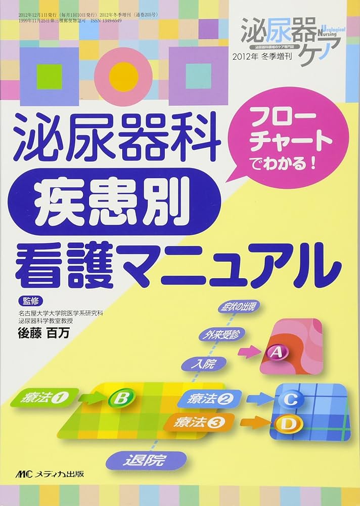 泌尿器科疾患別看護マニュアル: フローチャートでわかる